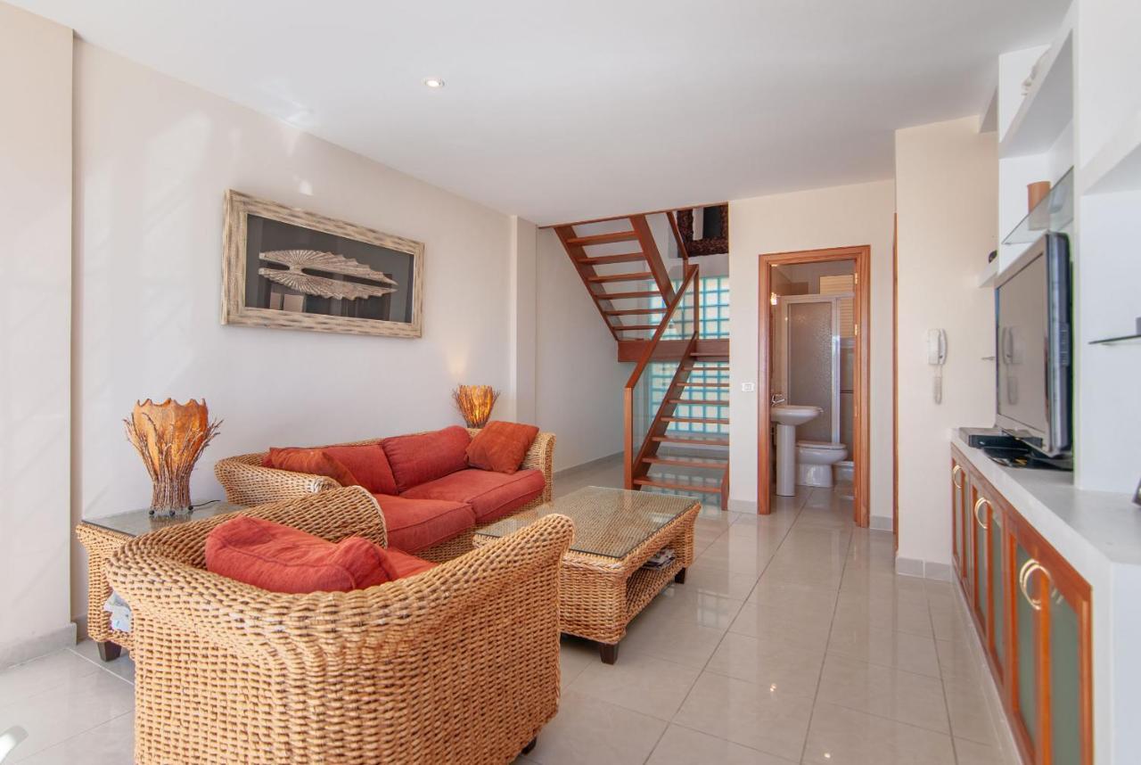 Villa Penthouse Duplex Avenida 1A011 Santiago del Teide Esterno foto